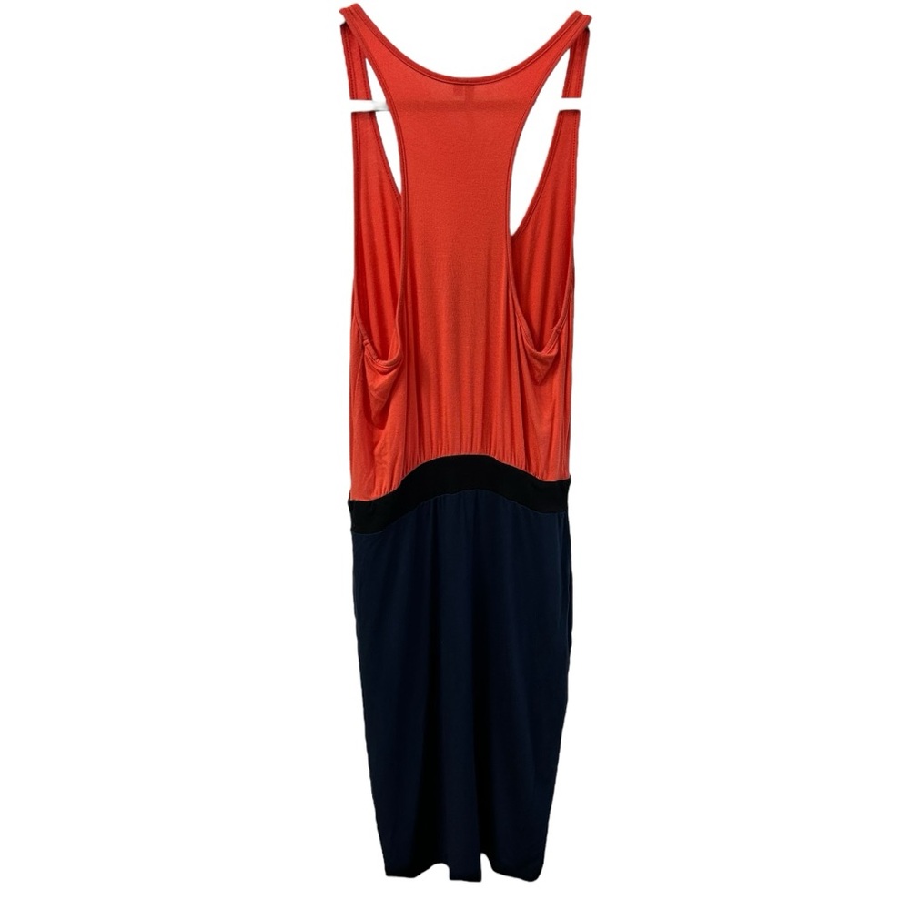 Michael Stars‎ Women’s Racer Back Tank Color Block Dress   Sz S - Picture 2 of 6